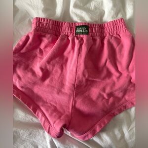 Daily Drills Vibrant Pink Athletic Shorts